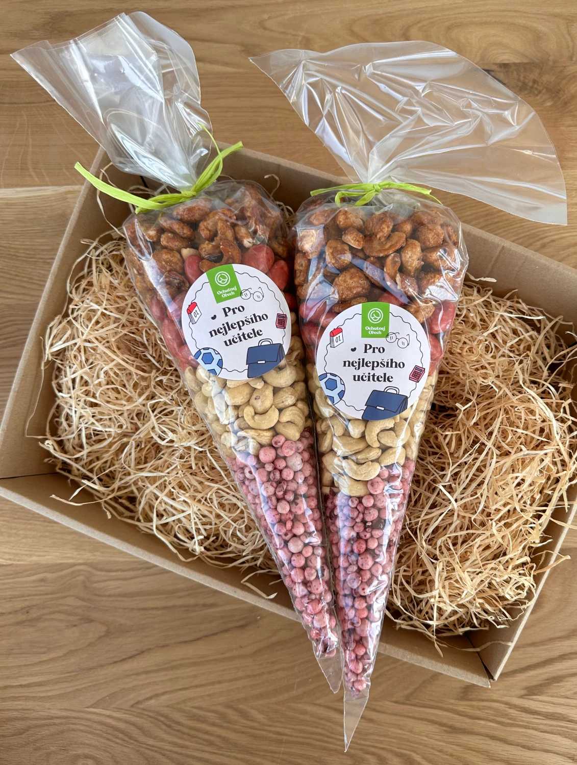 Dárkový kornout Pro nejlepšího učitele