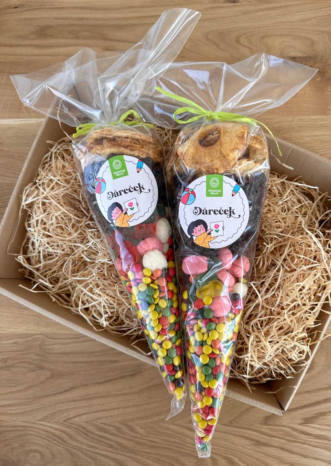 Dárkový kornout Dáreček