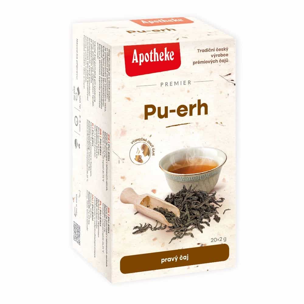 Apotheke Pu-erh čistý černý čaj 20 sáčků