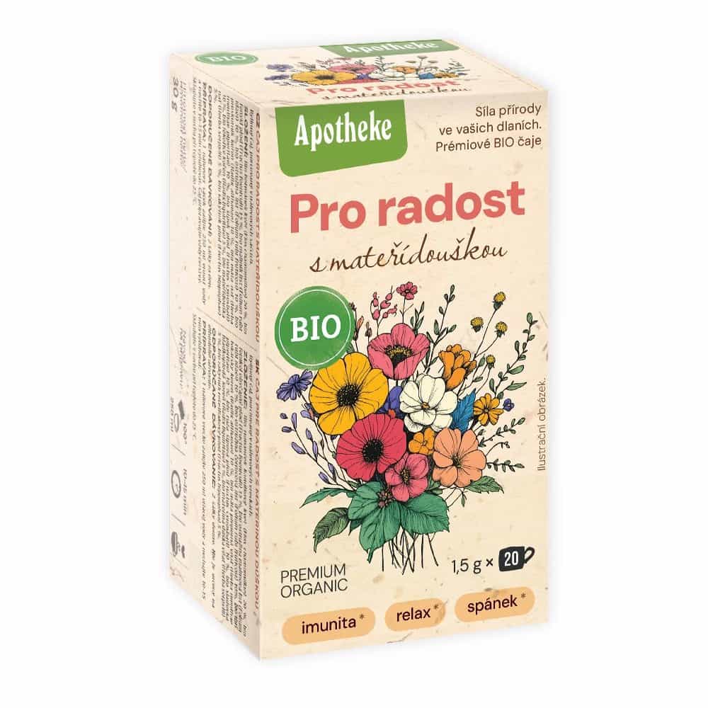 Apotheke Pro radost čaj BIO 20 sáčků