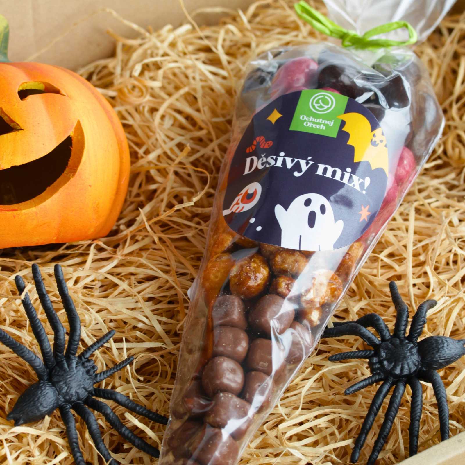 Dárkový oříškový kornout Děsivý mix!