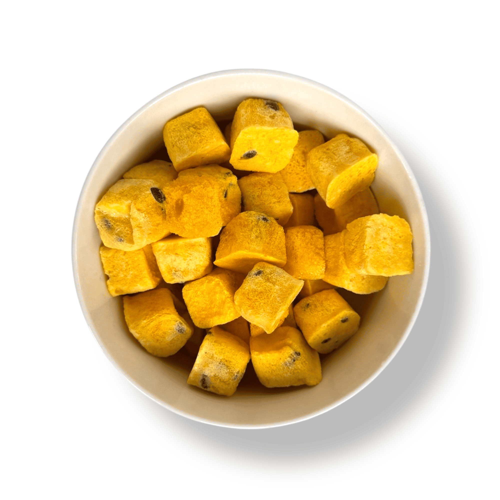 Lyofilizovaná marakuja kostky