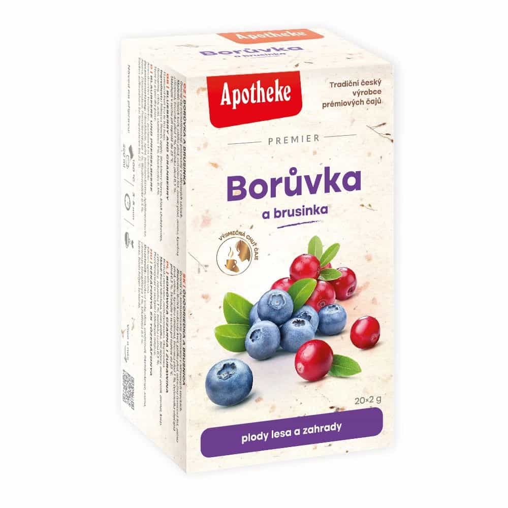 Apotheke Premier Intense Borůvka a brusinka 20 sáčků