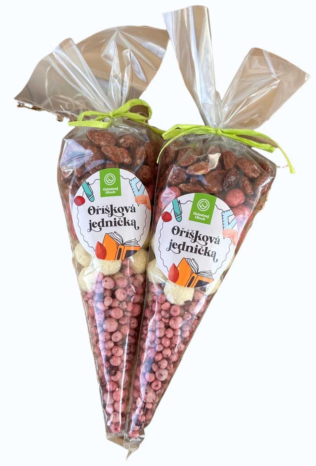 Dárový kornout Oříšková Jednička
