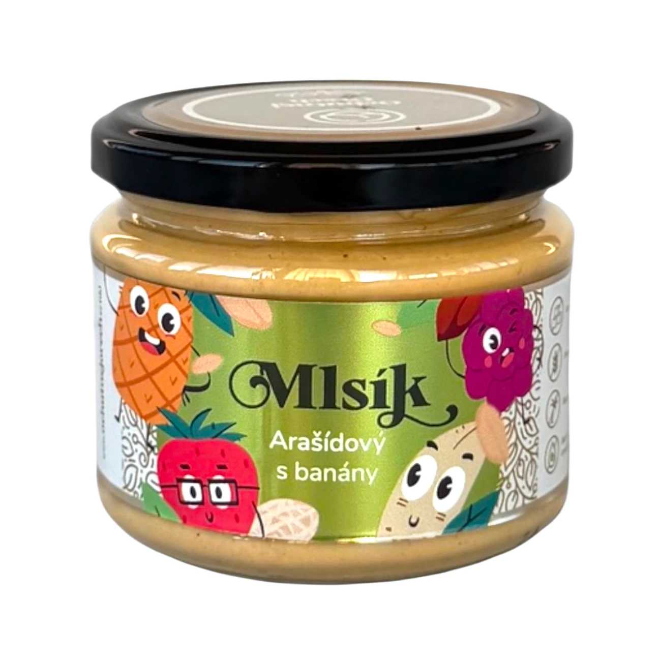 Mlsík arašídy s banánem