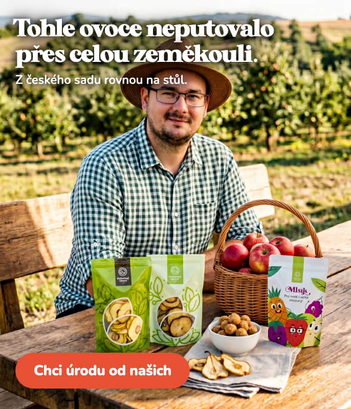 Tohle ovoce neputovalo přes celou zeměkouli