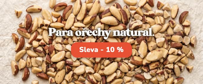 Naturální para ořechy v akci!