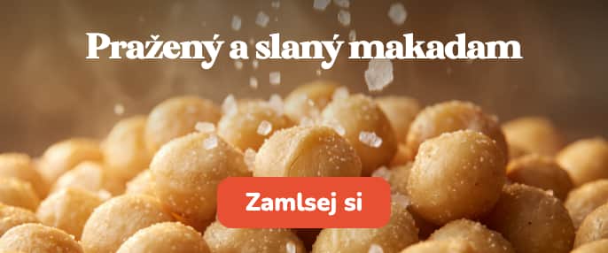 Nový pražený solený makadam