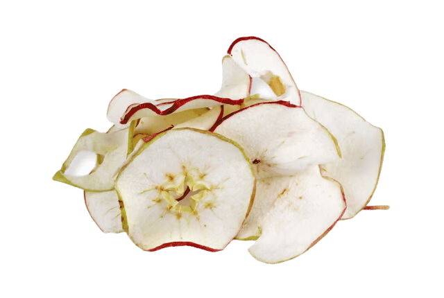 Sušená jablka a hrušky