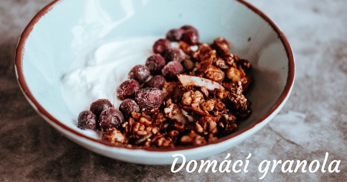 Domácí čokoládová granola | Ochutnej Ořech
