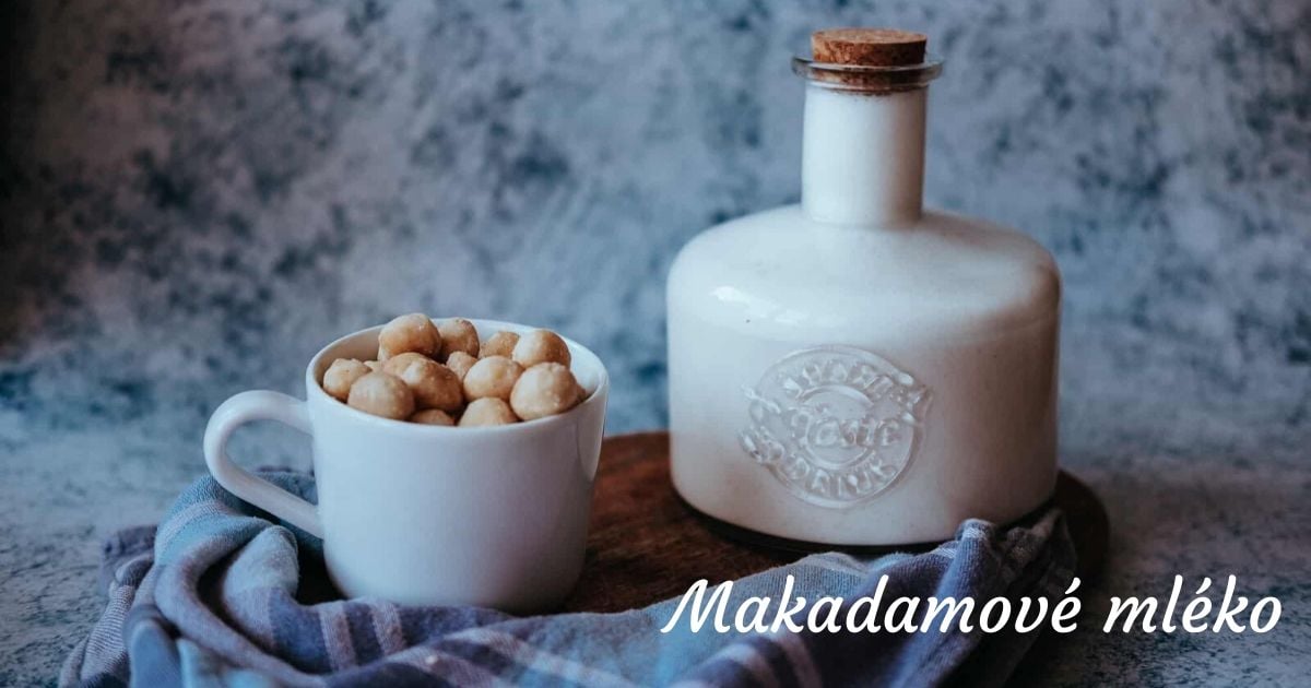 Recept: Makadamové mléko | Ochutnej Ořech