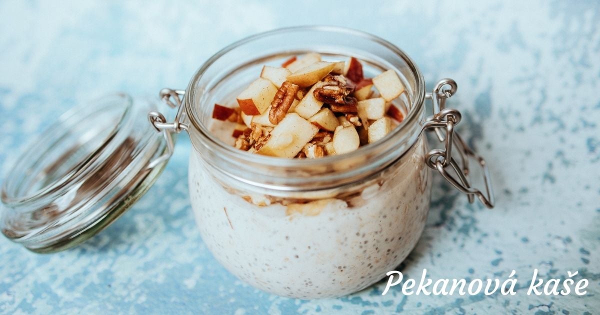 Ovesná kaše s pekany | Ochutnej Ořech