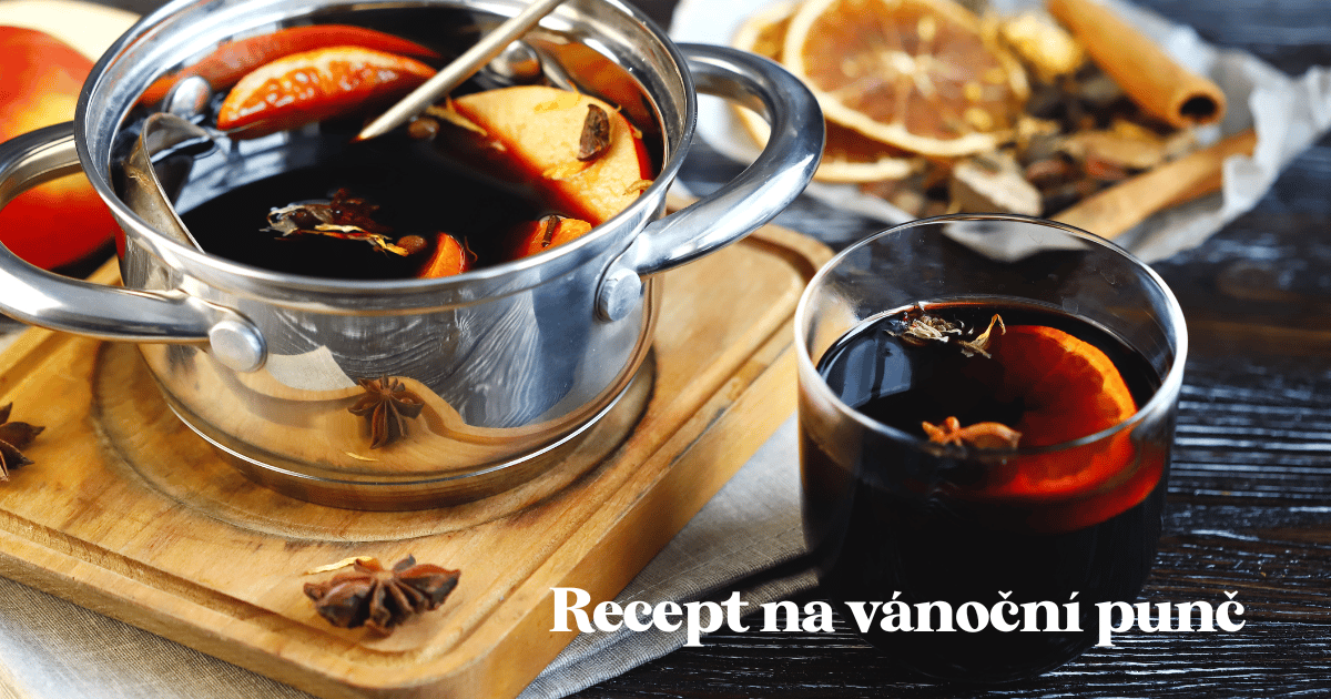 Recept na tradiční vánoční punč z červeného vína