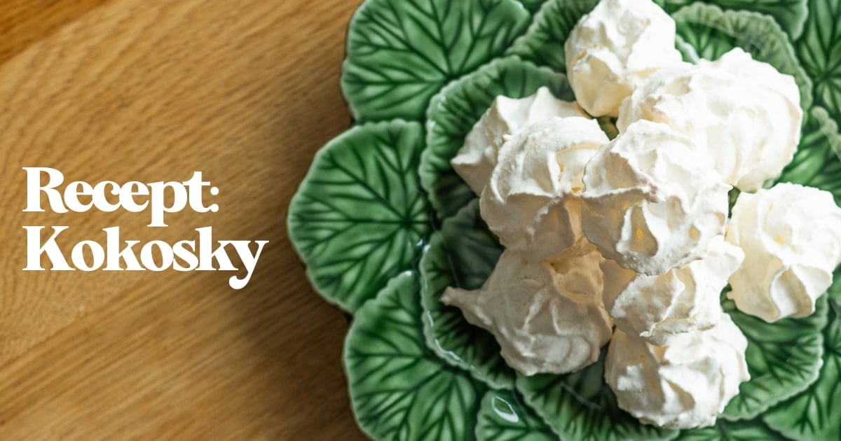 Recept na kokosky z bílků: Nejlepší kokosové pusinky