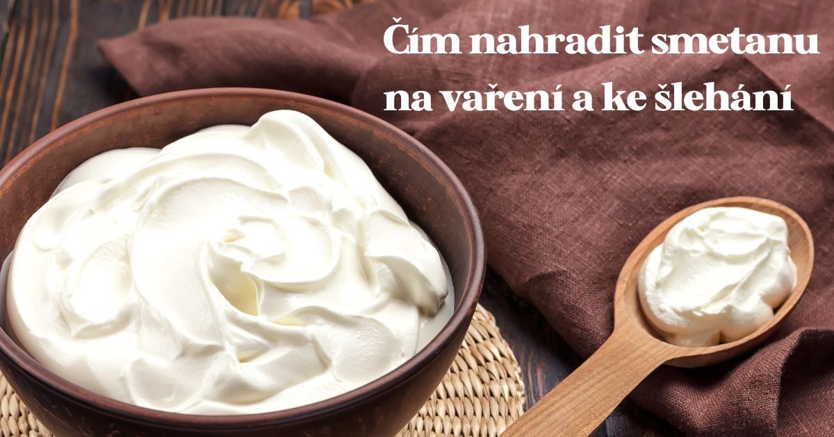 Čím nahradit smetanu na vaření a ke šlehání | Ochutnej Ořech