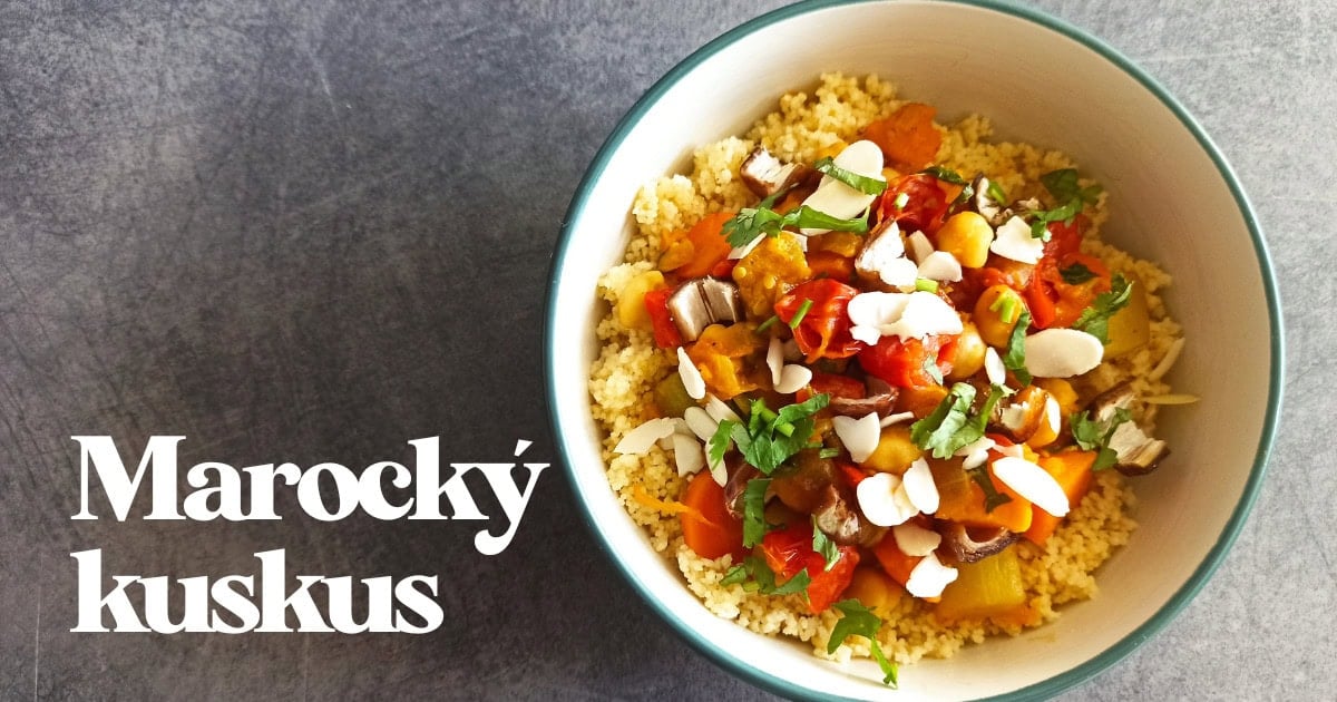 Recept: Nejlepší marocký kuskus se zeleninou (vegan)