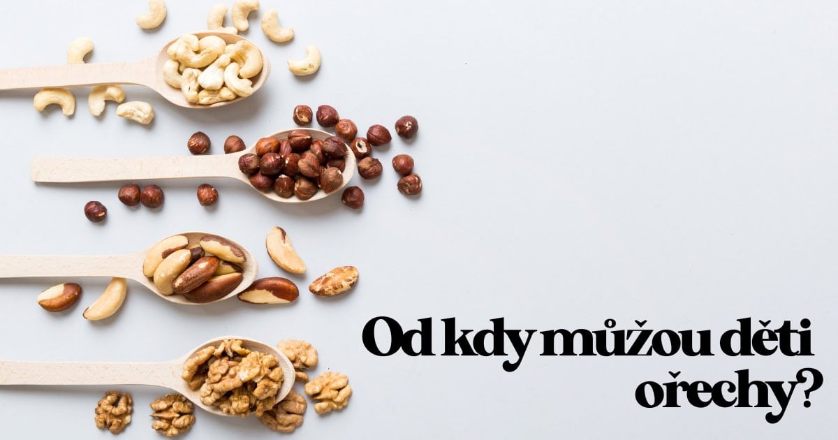 Ořechy v dětském jídelníčku: od kdy je mohou jíst děti?