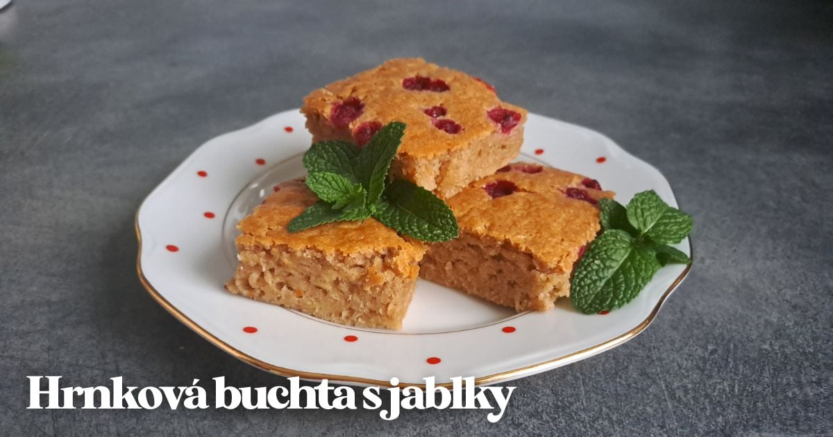 Recept: Nejlepší hrnková buchta s jablky
