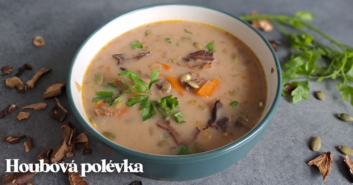 Recept: Babiččina houbová polévka