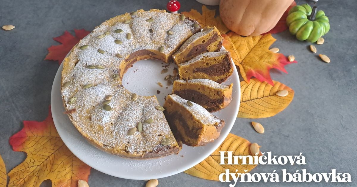 Recept: Hrníčková dýňová bábovka