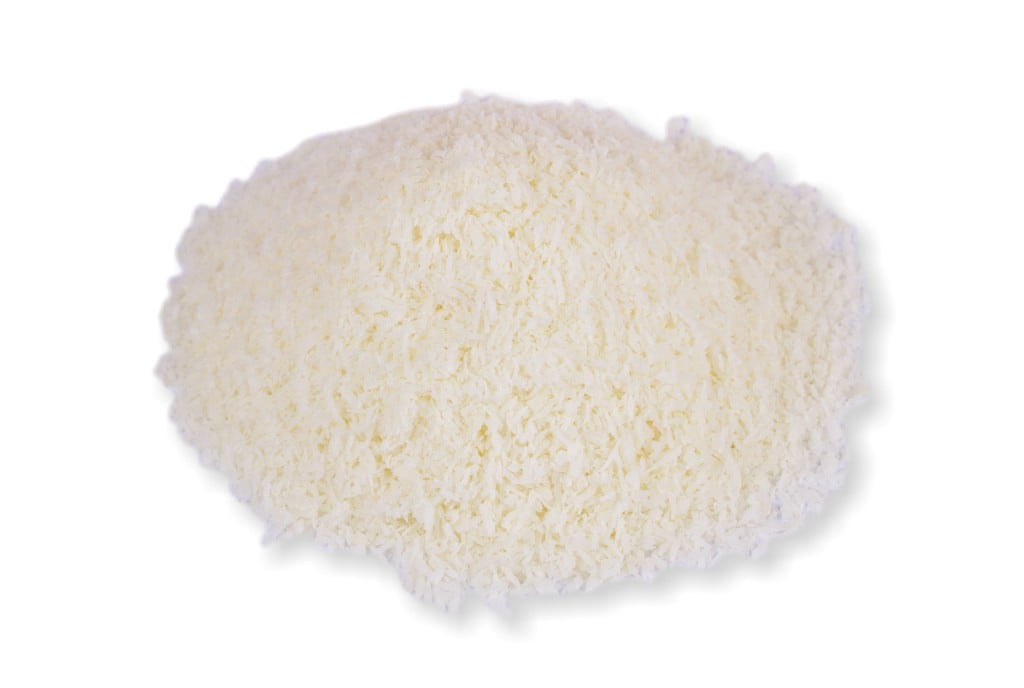 Kokos strouhaný natural - vysoký obsah tuku 65 % + vhodný na pečení