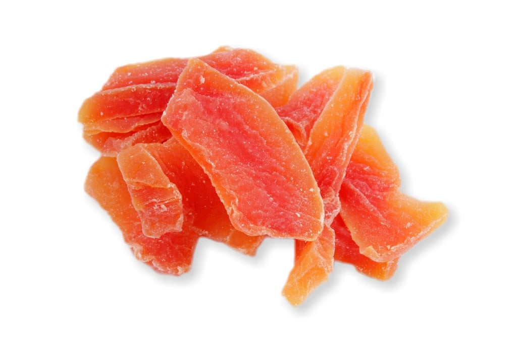 Papaya plátky Thajsko