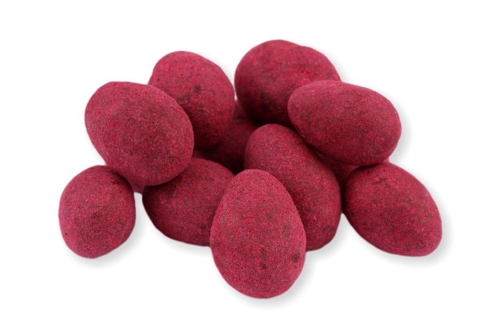 Mandle MALINOVÉ v mléčné čokoládě