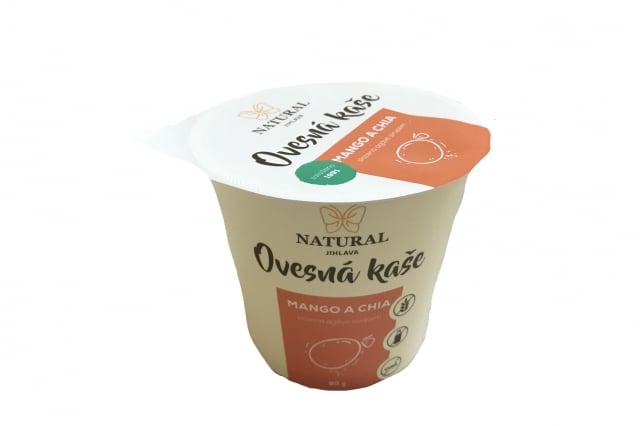 Ovesná kaše bez lepku mango a chia - Natural 80g