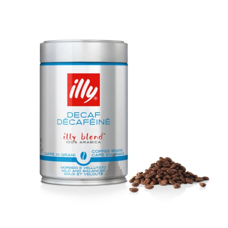 illy Decaf bez kofeinu - zrnková káva