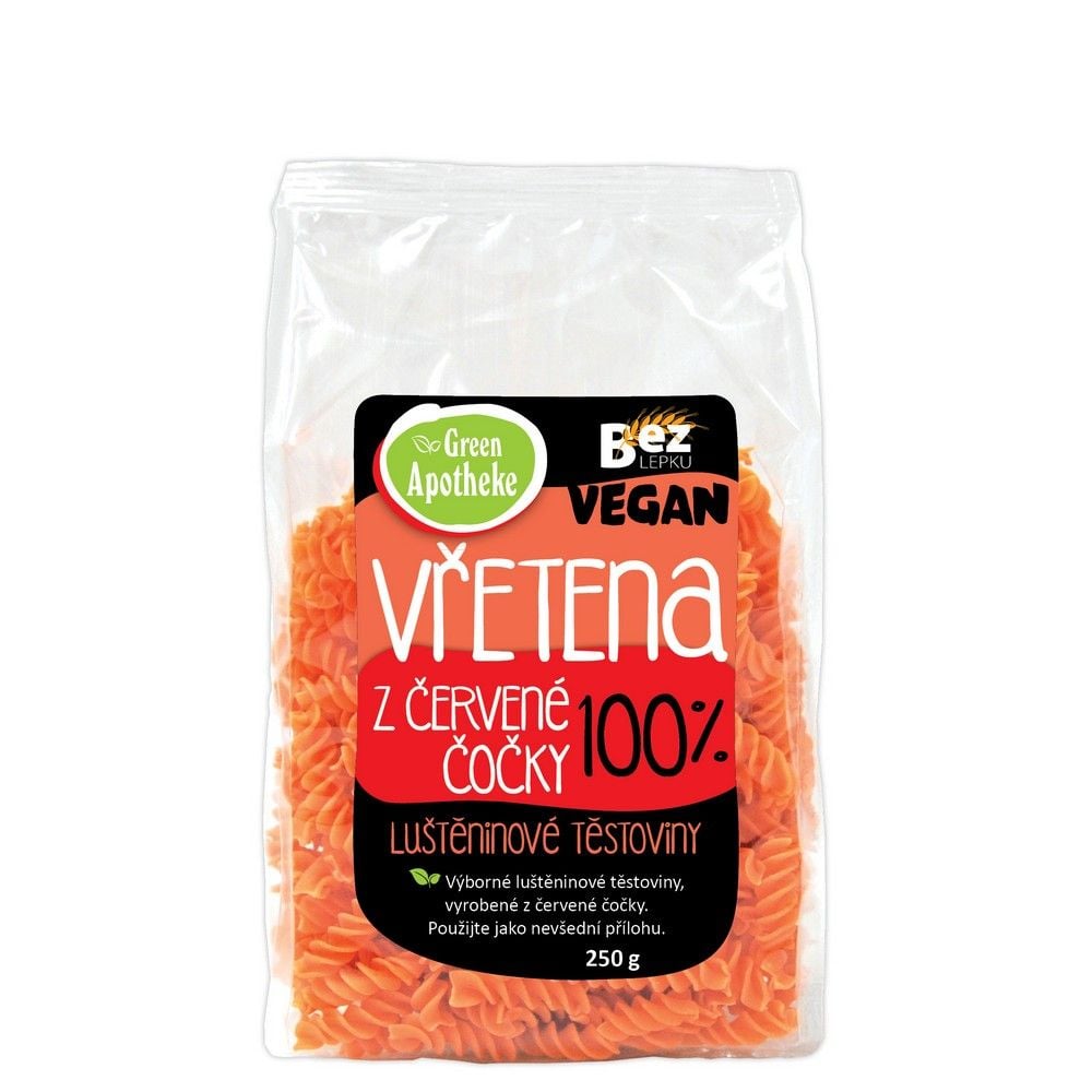 Green Apotheke Vřetena z červené čočky 100%