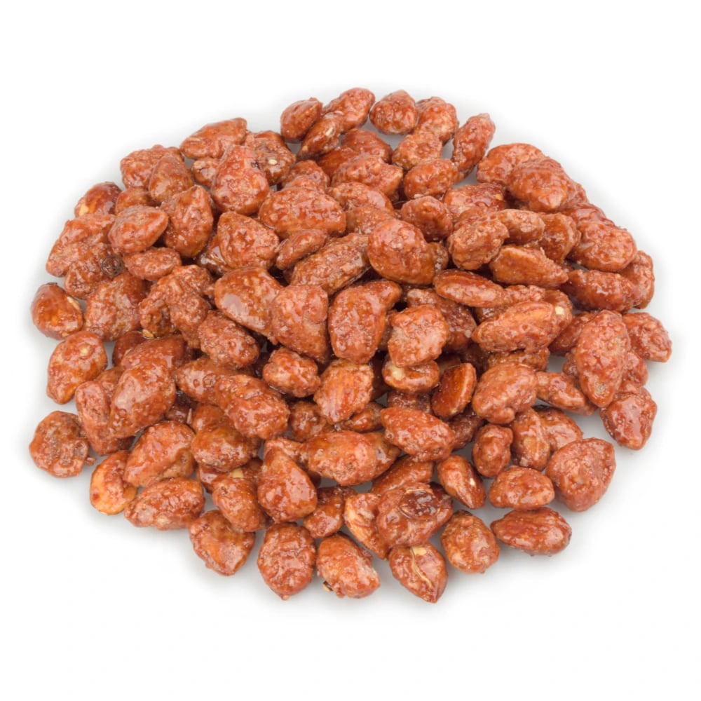 Mandle v medu se slaným karamelem