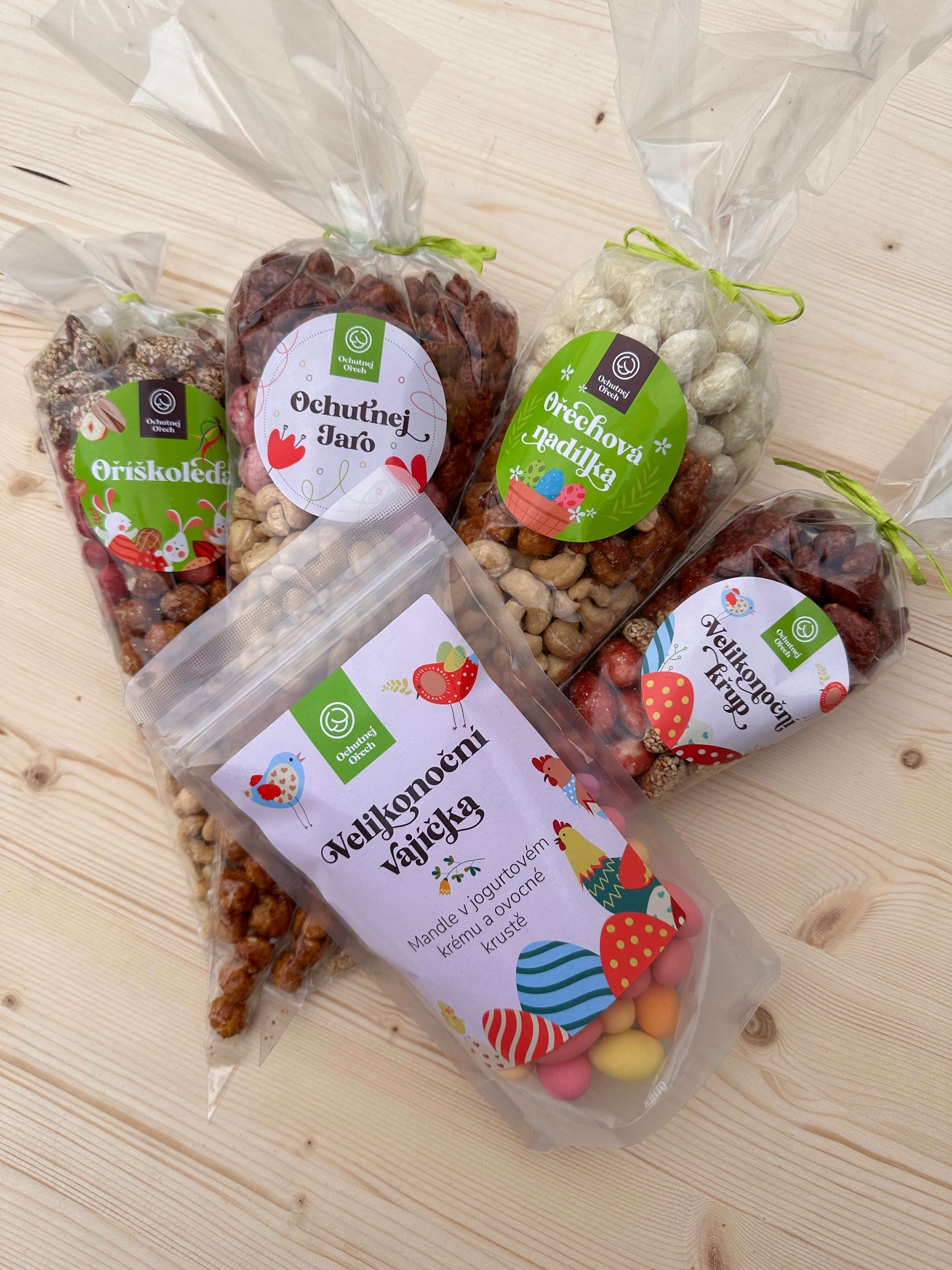 Dárkový kornout Ořechová nadílka