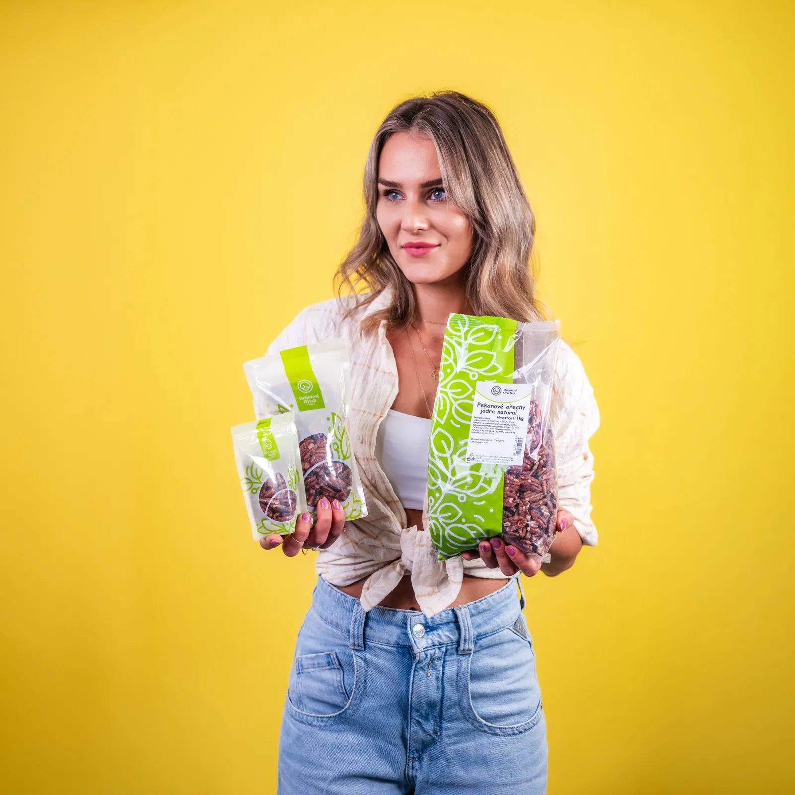 Pekanové ořechy natural