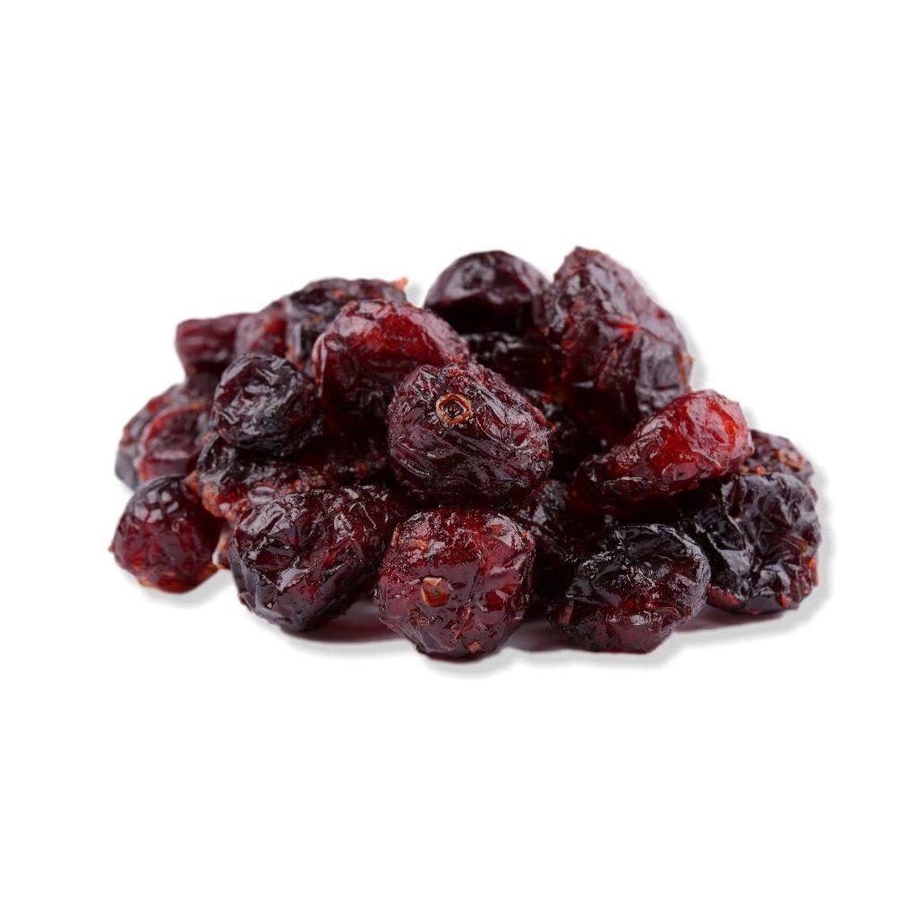 sušené brusinky celé