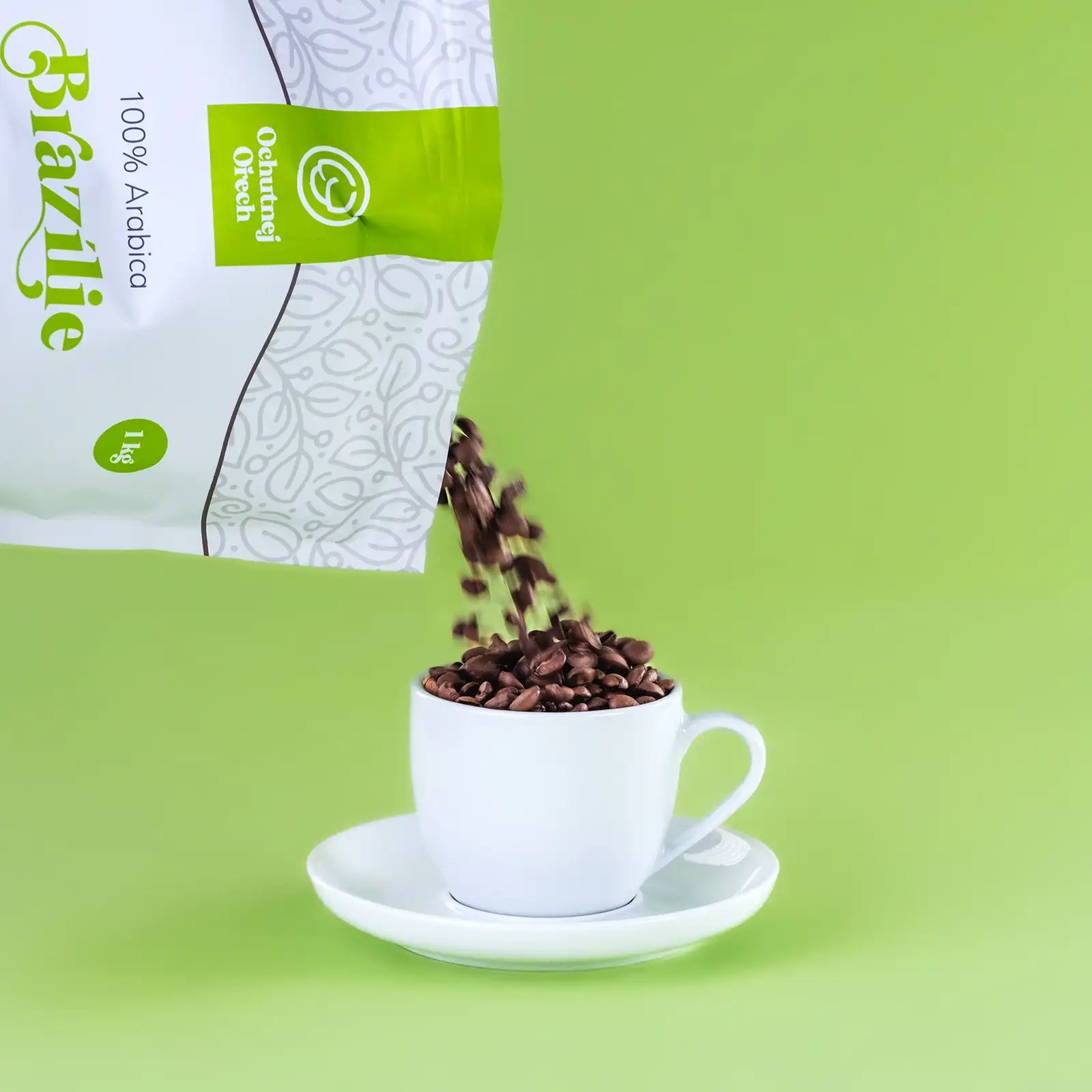 Káva BRAZÍLIE SANTOS 100% ARABICA 1kg