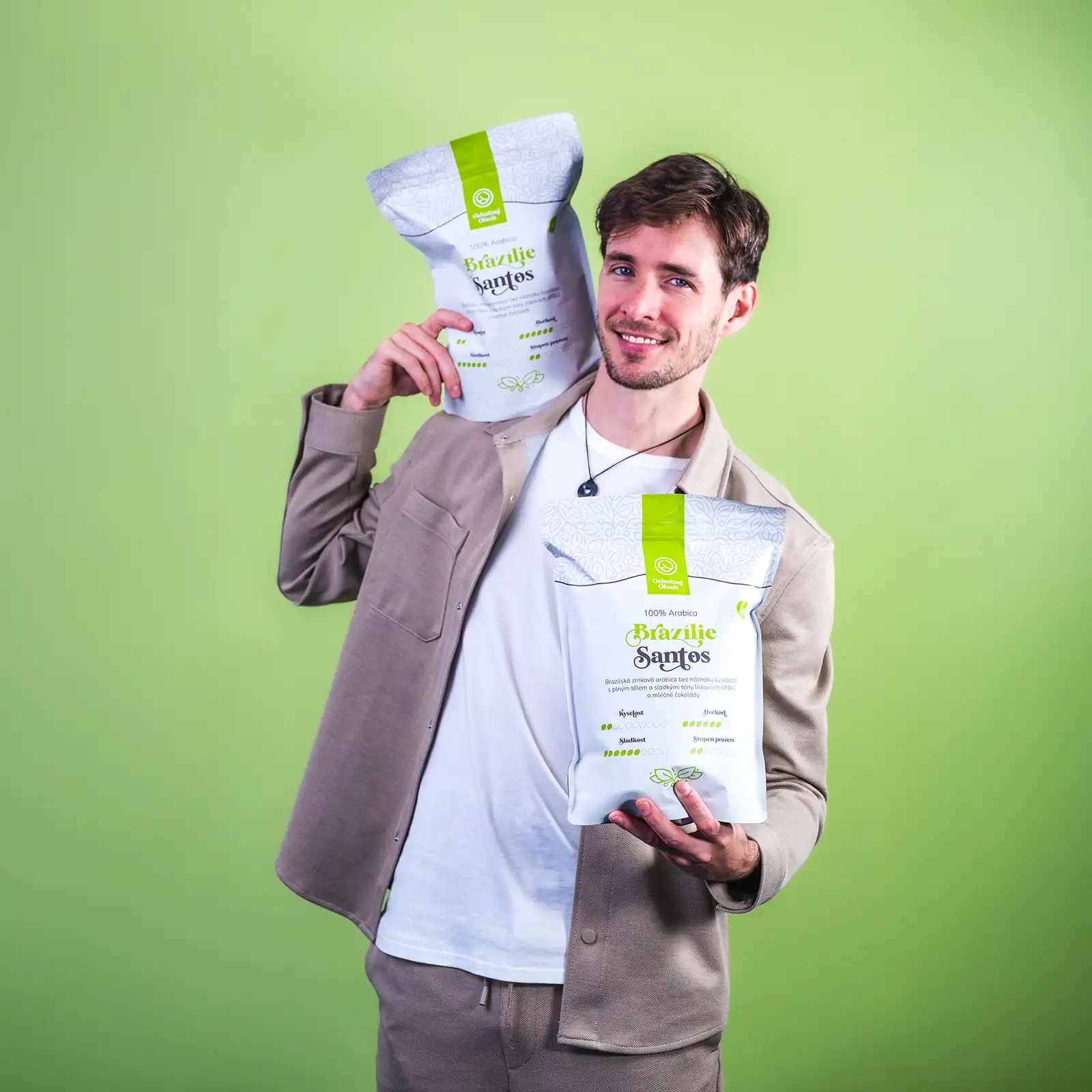 Káva BRAZÍLIE SANTOS 100% ARABICA 1kg
