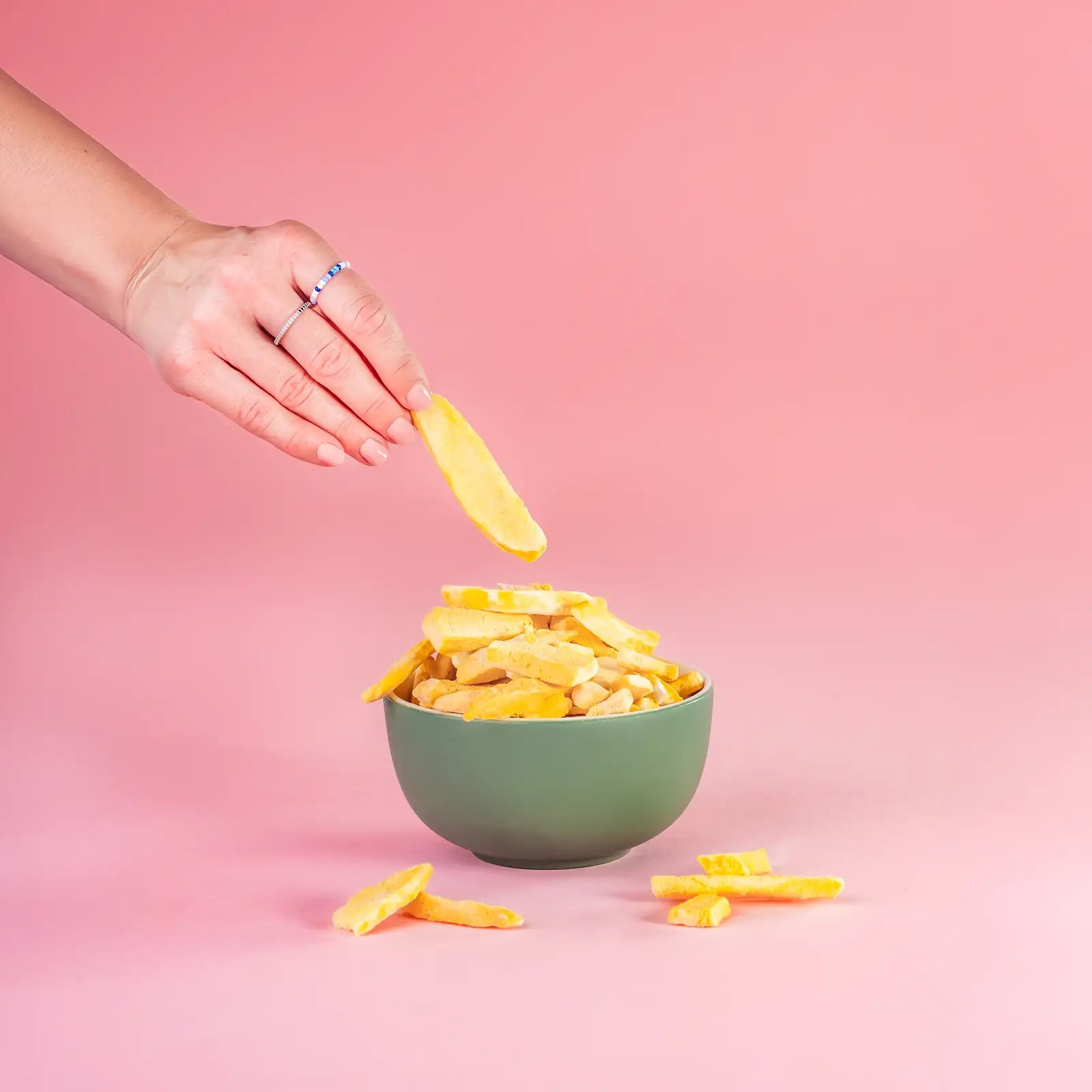 lyofilizované mango mrazem sušené