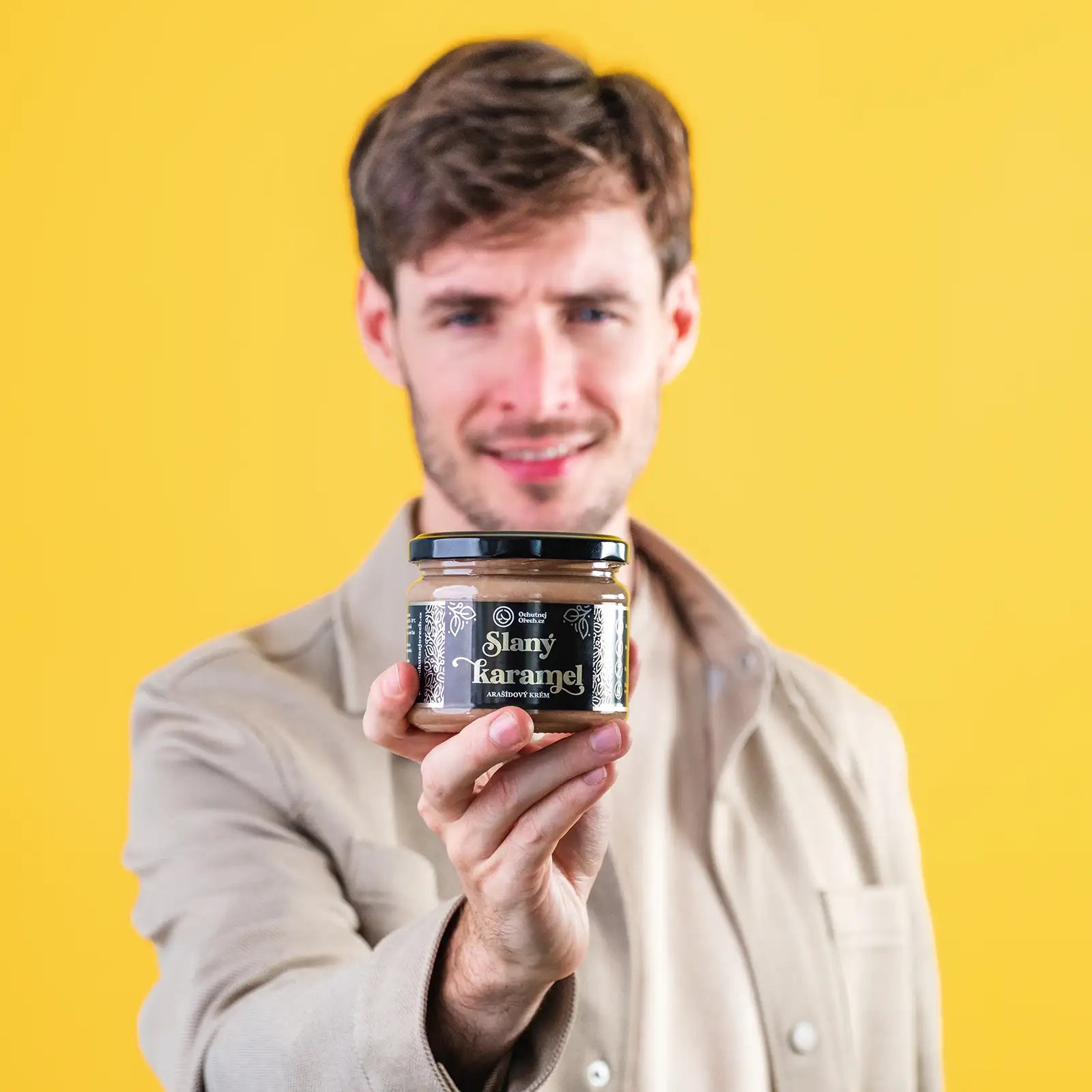 Arašídové máslo SLANÝ KARAMEL 300g