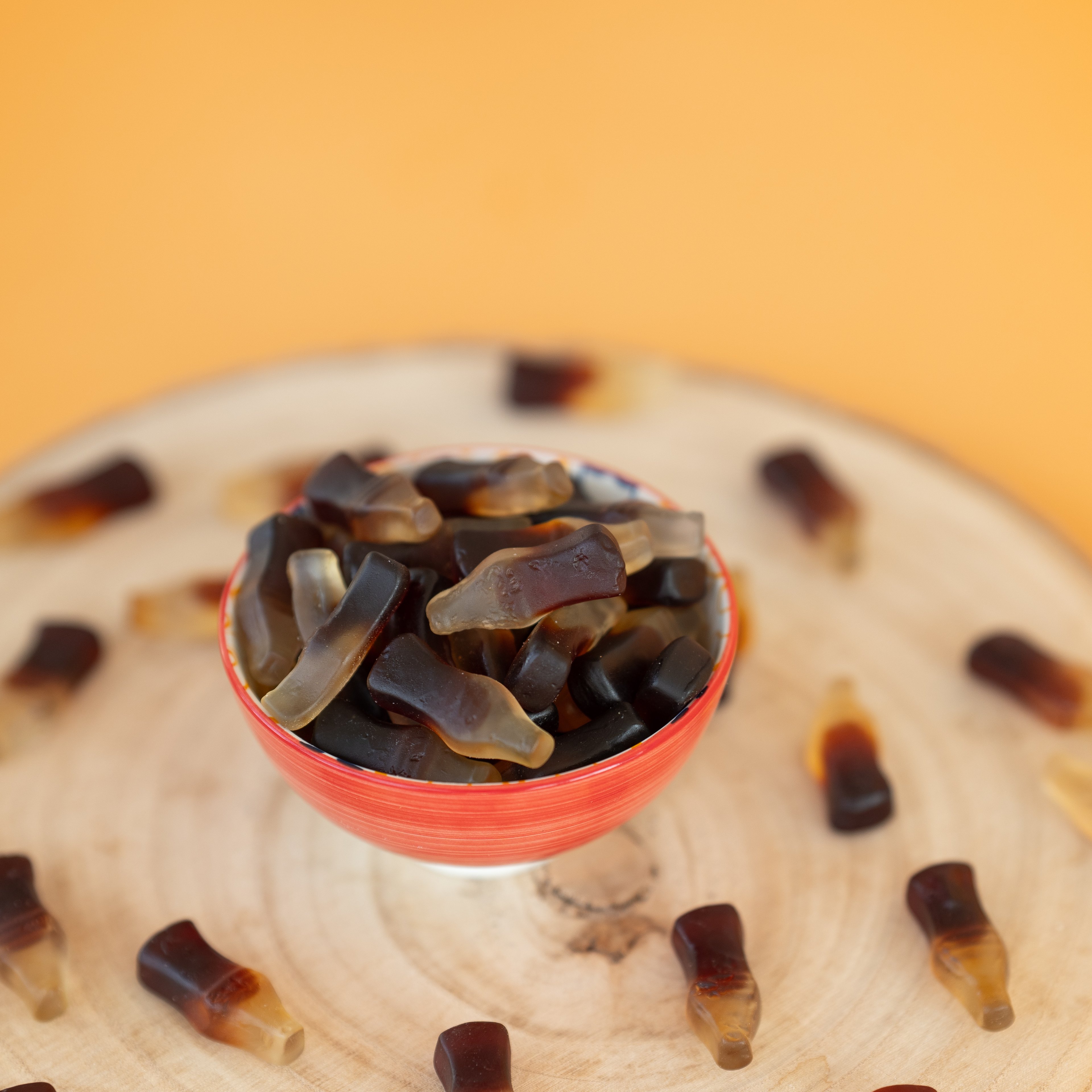Želé STEVIA Cola lahvičky BEZ CUKRU 