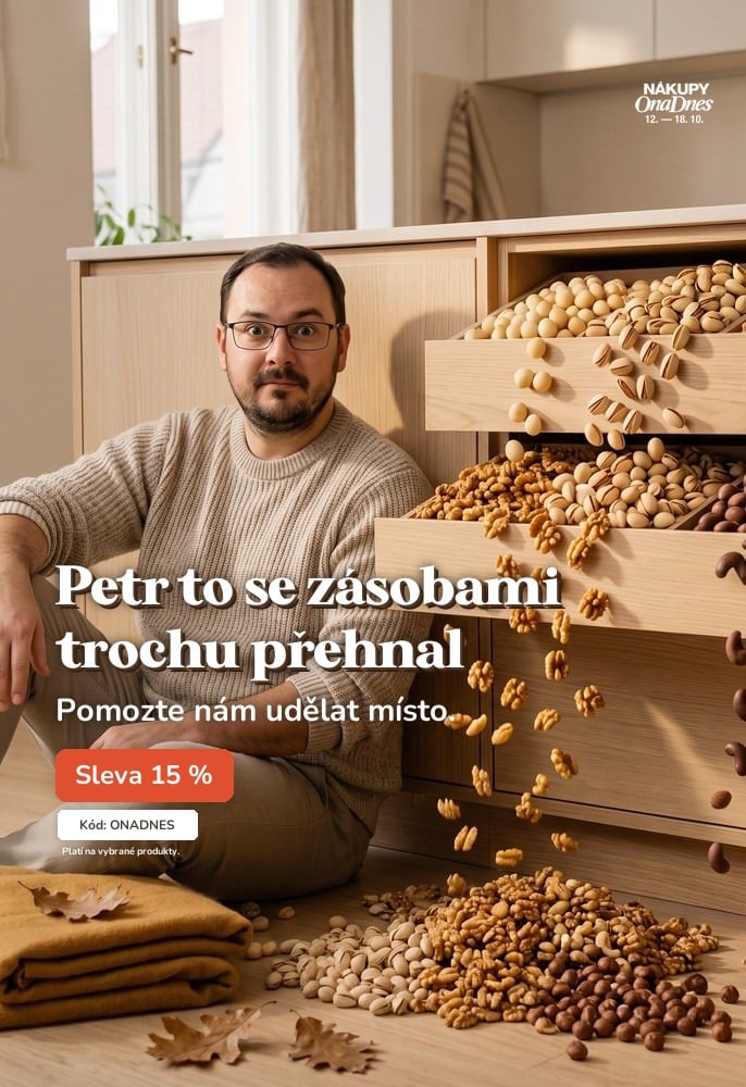 Nákupy ONADNES na Ochutnej Ořech