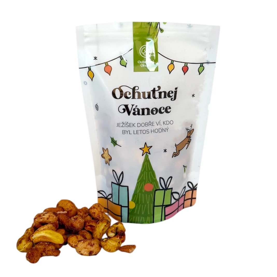 Ochutnej Vánoce - pikantní kešu mix
