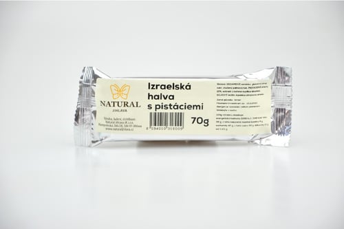 Natural Jihlava Chalva sezamová Izrael pistáciová tyčinka