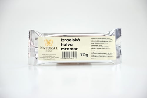 Natural Jihlava Chalva sezamová Izrael mramorová tyčinka