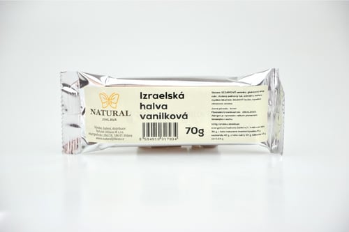 Natural Jihlava Chalva sezamová Izrael vanilková tyčinka