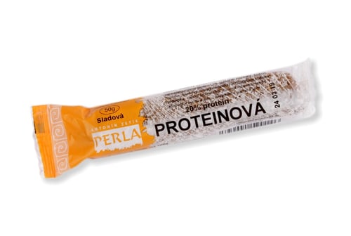 Levně Antonín Zetík PERLA Tyčinka Sladová PROTEINOVÁ