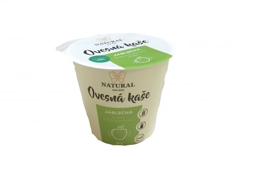 Natural Jihlava Ovesná kaše bez lepku jablečná – Natural 80g