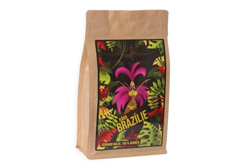 Levně Ochutnej Ořech Káva BRAZÍLIE Cerrado Dulce 100% ARABICA