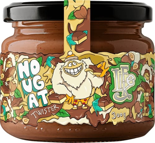 Levně LifeLike Nougat Twister 300g