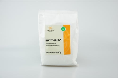 Levně Natural Jihlava Erythritol sladidlo Natural 500g