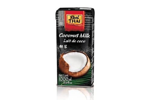 Levně Kokosové mléko 85% extrakt Real Thai 1000 ml